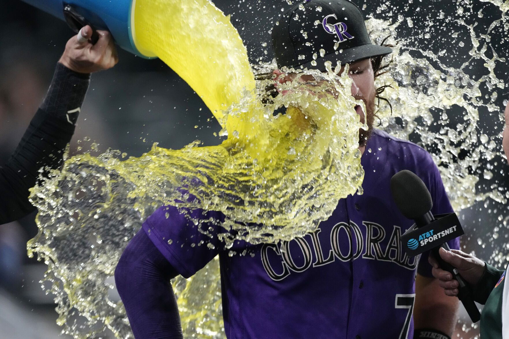 APTOPIX Marlins Rockies Baseball